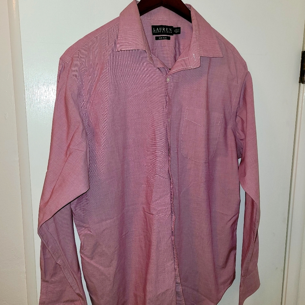Lauren Ralph Lauren dress shirt pink 17 36/37